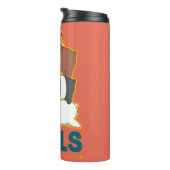 ベア・ベアとクロエ – #StackGoals タンブラー (回転右)