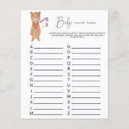 ベア – ベビー名レースゲーム