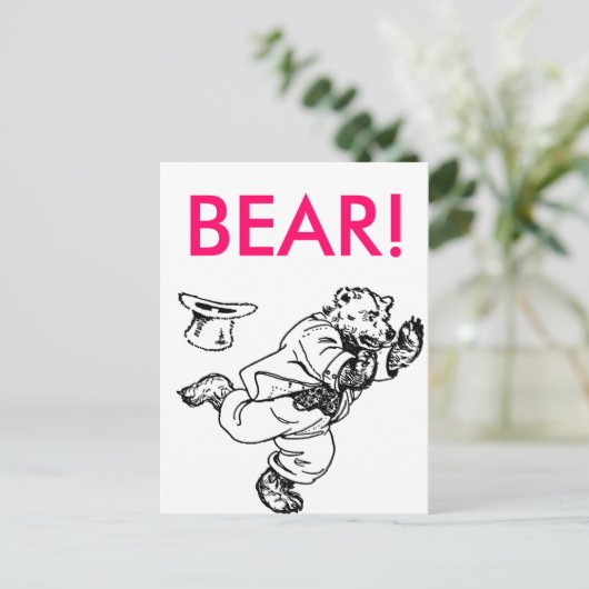 ベア! ポストカード (スタンド正面)