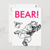 ベア! ポストカード (正面/裏面)