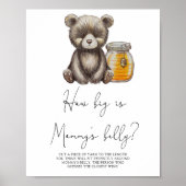 ベア – ママのベリーゲームはどのくらいのお大きさ ポスター (正面)