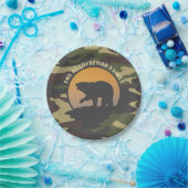 ベア ロア & カモ ペーパープレート (パーティー)