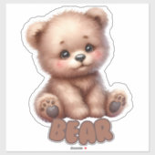 ベア – 子供部屋シール シール (シート)