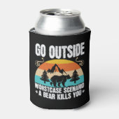 ベア – 最悪の場合のシナリオ外に移動 缶クーラー (缶正面)