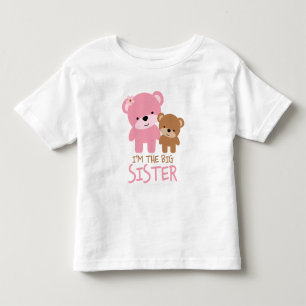 ベア「私は姉だ」 トドラーTシャツ
