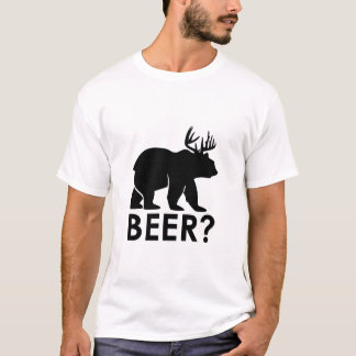 ベア+鹿=ビール？ Tシャツ