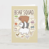 ベア – Bear Squad Journal Graphic カード (正面)