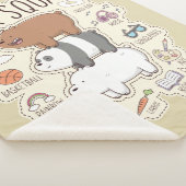 ベア – Bear Squad Journal Graphic シェルパブランケット (3/4)