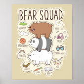 ベア – Bear Squad Journal Graphic ポスター (正面)