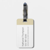 ベア – Bear Squad Journal Graphic ラゲッジタグ (裏面縦)