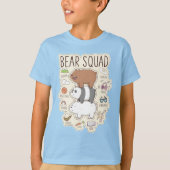 ベア – Bear Squad Journal Graphic Tシャツ (正面)