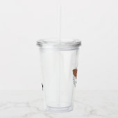 ベア – #SquadGoals アクリルタンブラー (右)