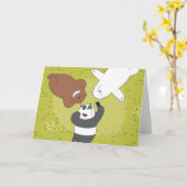 ベア – #SquadGoals カード (黄色い花)