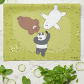 ベア – #SquadGoals キッチンタオル (折り畳み)