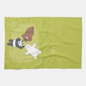 ベア – #SquadGoals キッチンタオル (横)