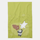 ベア – #SquadGoals キッチンタオル (縦)