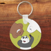 ベア – #SquadGoals キーホルダー (正面)