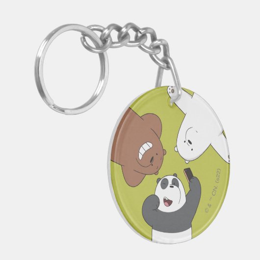 ベア – #SquadGoals キーホルダー (正面左)