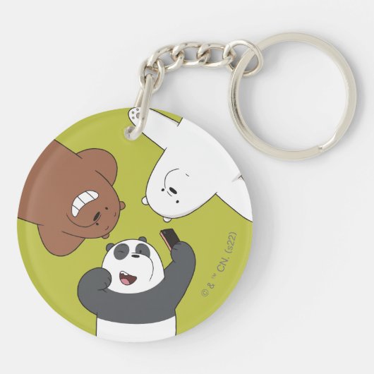 ベア – #SquadGoals キーホルダー (裏面)