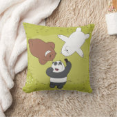 ベア – #SquadGoals クッション (ブランケット)