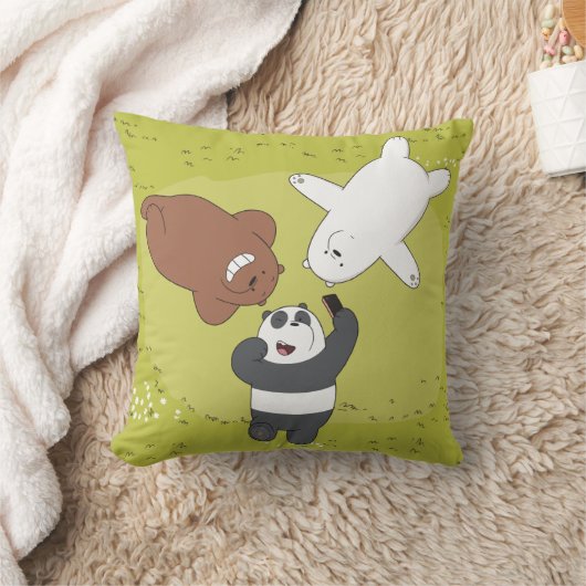 ベア – #SquadGoals クッション (ブランケット)