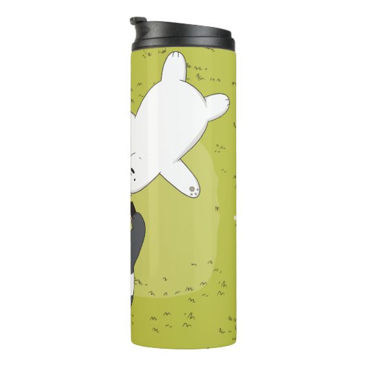 ベア – #SquadGoals タンブラー (回転右)