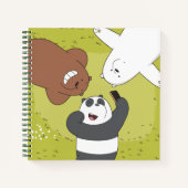ベア – #SquadGoals ノートブック (正面)