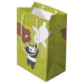 ベア – #SquadGoals ミディアムペーパーバッグ (裏面アングル)