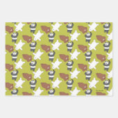 ベア – #SquadGoals ラッピングペーパーシート (正面2)