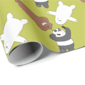 ベア – #SquadGoals ラッピングペーパー (ロールコーナー)