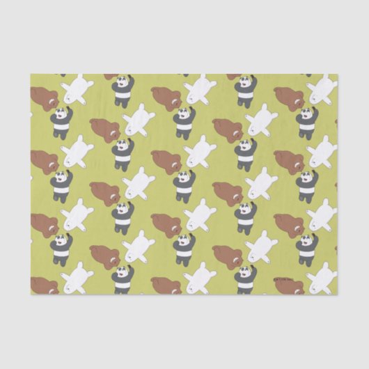 ベア – #SquadGoals 薄葉紙 (正面)