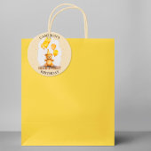 ベア – y最初の誕生日イエローベアギフトラベル フェイバータグ