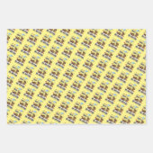 ベア – y非常にビッグブラザー兄弟姉妹プン ラッピングペーパーシート (正面3)