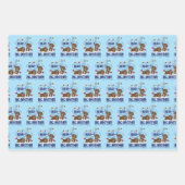 ベア – y非常にビッグブラザー兄弟姉妹プン ラッピングペーパーシート (正面)