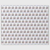 ベア – y非常にビッグブラザー兄弟姉妹プン ラッピングペーパー (フラット)