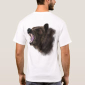 ベアTシャツスケッチ – テキスト Tシャツ (裏面)