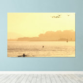 ベイでの朝 キャンバスプリント (インサイチュ (ウッドフロア))