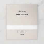 ベイはっきりしたゲ結婚のカスタム座席表 プレイスカード (外部開封)