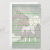 ベイアンドホワイトアパロオサマーレアンドフォールプリント 便箋 (正面/裏面)