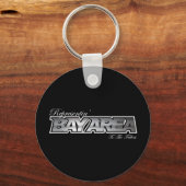 ベイエリアを表す キーホルダー (正面)