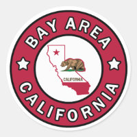 ベイエリアカリフォルニアステッカー