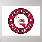 ベイエリアカリフォルニア ポスター (正面)