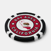 ベイエリアカリフォルニア ポーカーチップ (シングル)