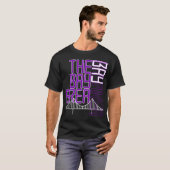 ベイエリア(紫) Tシャツ (正面フル)