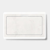 ベイエレガントゲ結婚の贈り物ラベル バッジ (裏面)