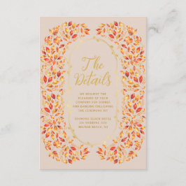 ベイエレガントジ秋素朴離れ結婚詳細 エンクロージャーカード