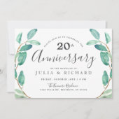 ベイオウ・ボタニカルズ | 結婚記念日パーティー 招待状 (正面)