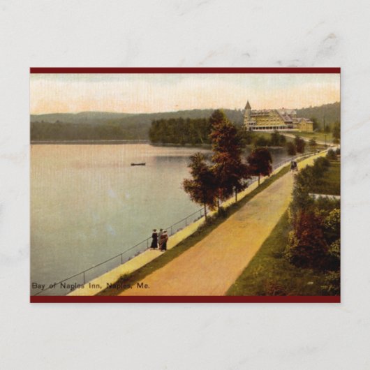 ベイオブネープルインナポリME 1912ヴィンテージ ポストカード (正面)