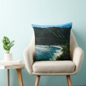 ベイオンザロードトゥハナマウイハワイ抽象芸術 クッション (椅子)