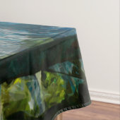 ベイオンザロードトゥハナマウイハワイ抽象芸術 テーブルクロス (インサイチュ)